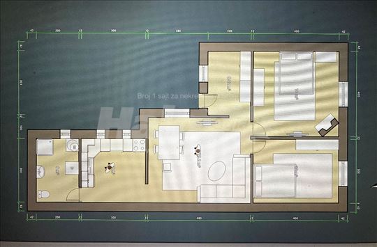 Prodajem kucu 73m2, Zemun Novi Grad