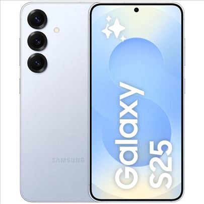 Samsung s25, NOVO 12/256GB Icyblue