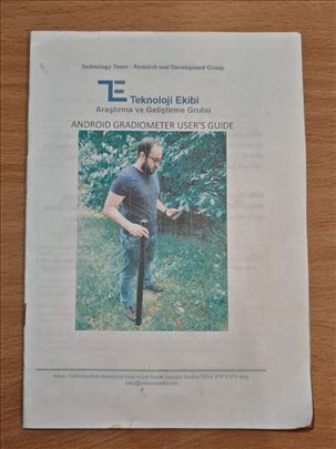 Skener 3d za podzemno snimanje metala supljine