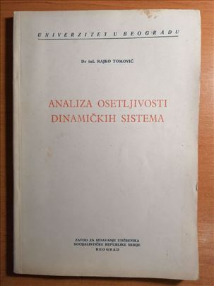 Tomović "Analiza osetljivosti dinamičkih sistema"