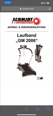 Traka za trčanje ko nova dostava JAKA sklopiva