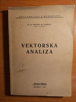 Vektorska analiza. Ivanović D.