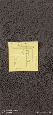 ,,Atlas'' kožna ugaona garnitura, očuvana