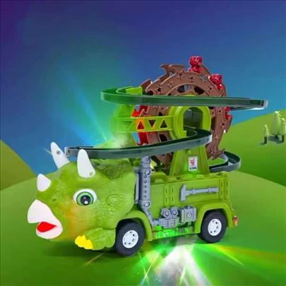 Dinosaurs tobogan sa svetlosnim i zvučnim efektom