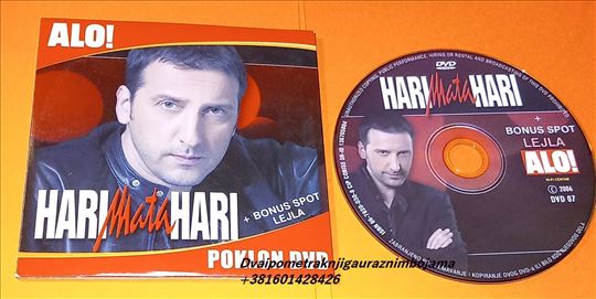 Hari Mata Hari  Poklon DVD   Bonus Spot Lejla