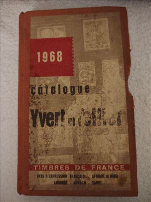 Katalog iz 1968. Francuska i bivse kolonije