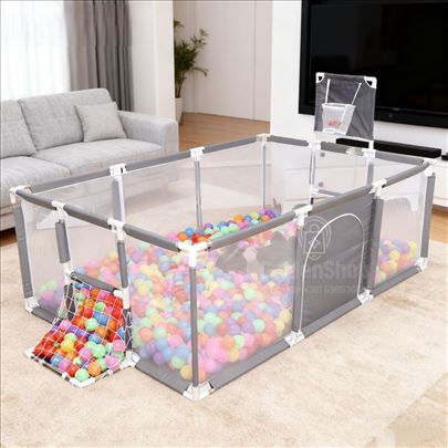 Ogradica za bebe Ogradica za bebe sa lopticama gol