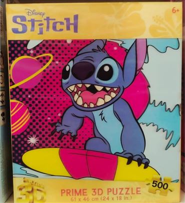 Stič Stitch Prime 3D puzle- novo