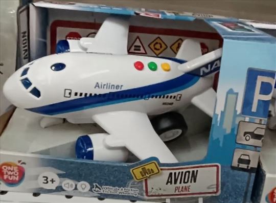 Avion- zvučni, svetlosni efekti, novo