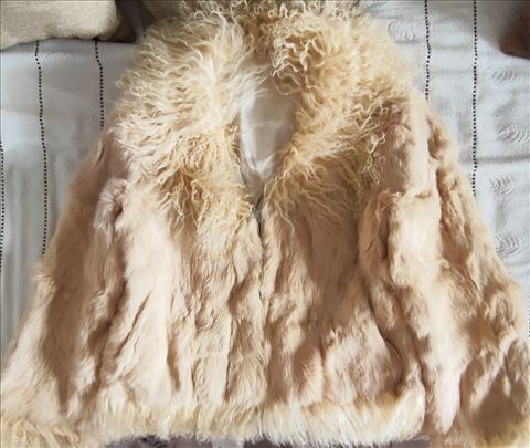 Bunda od 100% zečijeg krzna