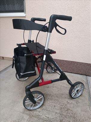 Hodalica sa naslonom i torbom elan classic