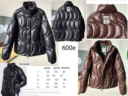 Moncler, više vrhunskih modela, ultra hit