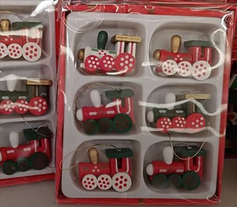 Novogodišnji vozići, ukras za jelku