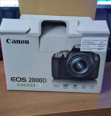 CANON EOS 2000D EF-S 18-55