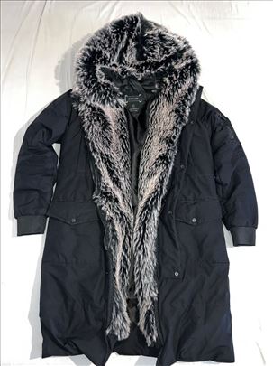 Muska jakna/parka sa krznom