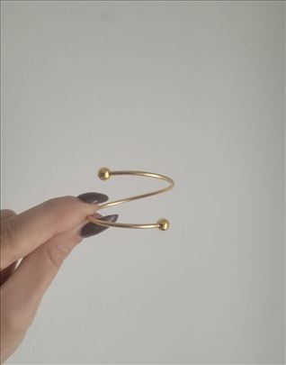 Prsten za salvete-boja zlata / manji