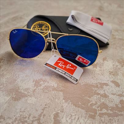 Ray Ban Aviator ogledalo plave unisex