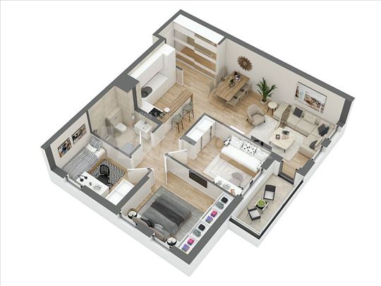 3 bedroom apartments- Pure Residence