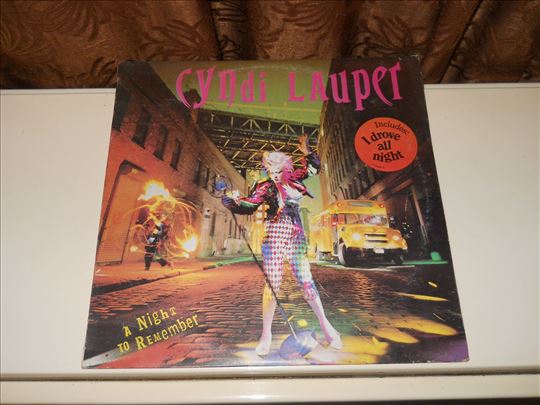 LP Cundi Lauper-A Night to Remember 