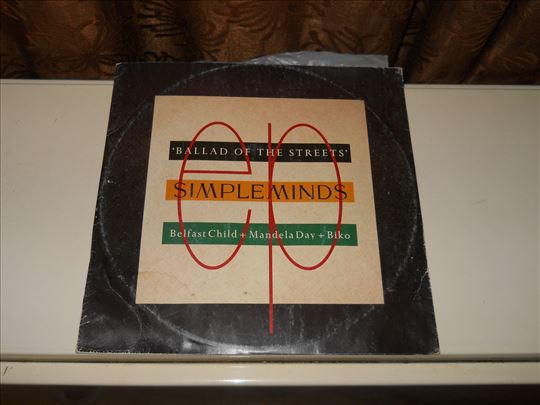LP Simple Minds-Ballad of the Streets