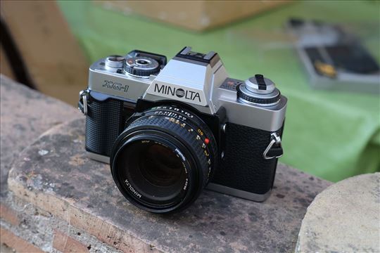 Minolta xg1, xg-1 sa objektivom MD 50 mm 1:2