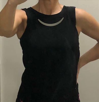 Stradivarius crna bluza bez rukava (M)