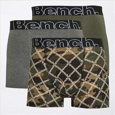 BENCH Mens Rusty Three Pack Boxers