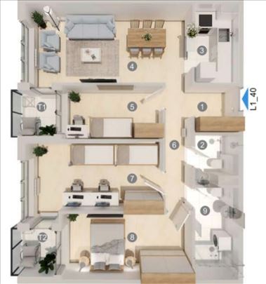 Bez provizije Novo Useljiv Lux - PDV Moze kredit