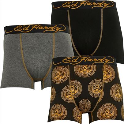 Ed Hardy Men's Sandro Boxer Shorts 