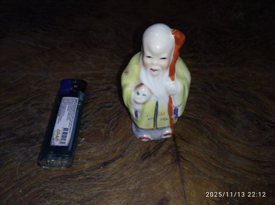 Kineska figurina Šou Sing (Shou Xing),boga dugoveč