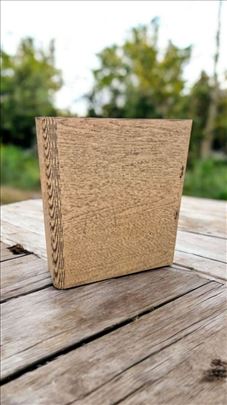 Kutija za flašu i dve čaše