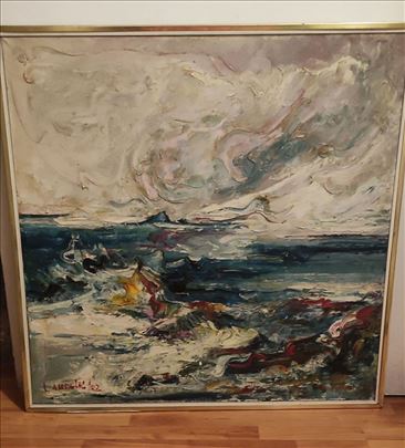 Laza Andjelic ulje na platnu