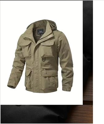 Men's Sport Outdoor Multi-Pocket Jacket, Casual 