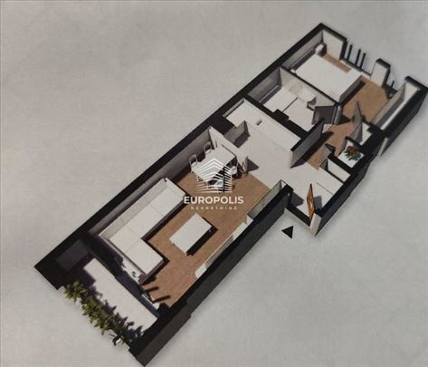 Moderan 2.0 stan, 50,55 m², dvostrano orijentisan!