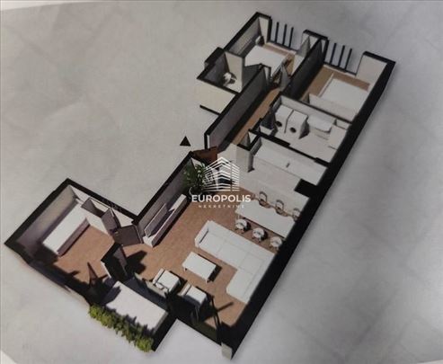 Moderan 4.0 stan kod Vukovog spomenika – 76,70 m² 