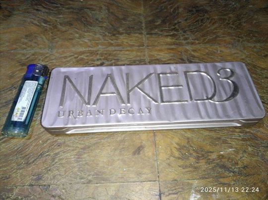 Naked 3 paleta kutija