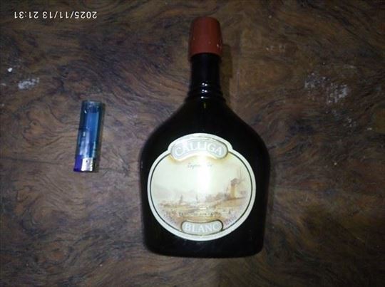 Prazna boca vina Calliga Blanc Sec Dry White Wine