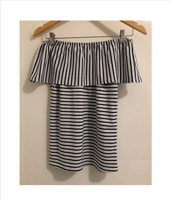 Prugasta majica na rame