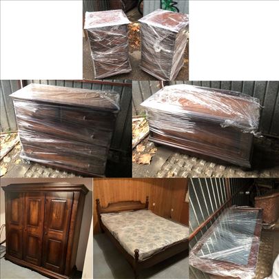 Spavaca soba puno drvo