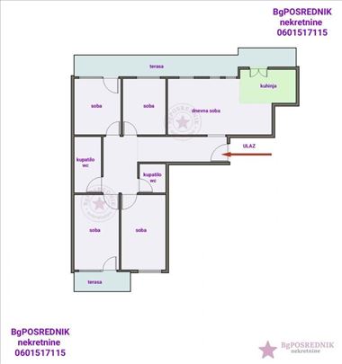 Voždovac, Trošarina, Vojvode Stepe, 136.76m2