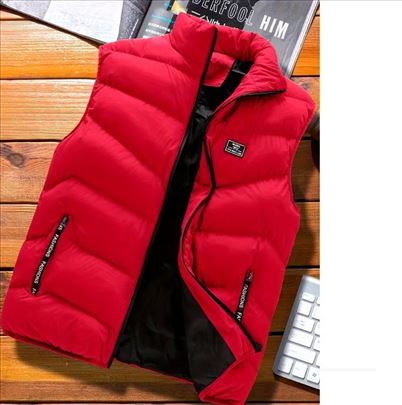 Warm Winter Vest, Men's Casual Zipper Pockets