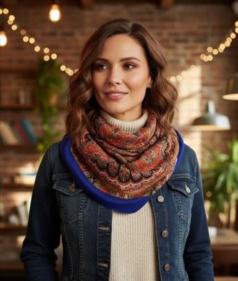 Zarazite se šarmom sa ovom rustičnom maramom 