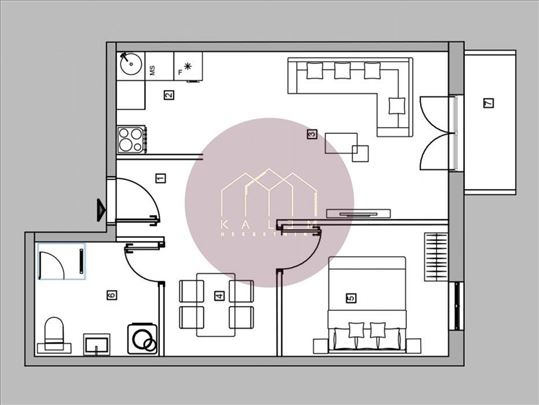 Beograd, Mirijevo, Stan, 2.0, 49m2