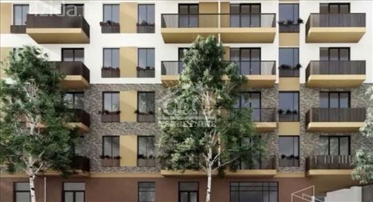 Jednoiposoban stan  u izgradnji na prvom spratu na