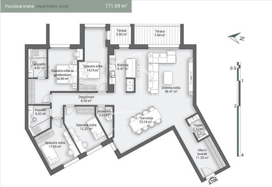 King's Circle Residence, luksuzna novogradnja ID#1