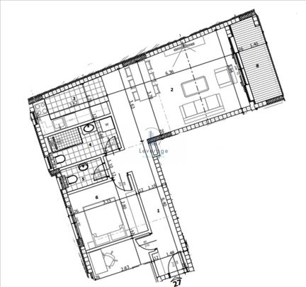 Lion, novogradnja, 72.38 m2, cena + pdv