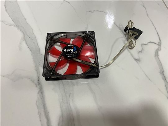 AeroCool ventilator svetli crveno 120mm!NAJPOVOLJ!