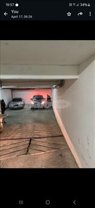 izdaje se garažno mesto na vračaru