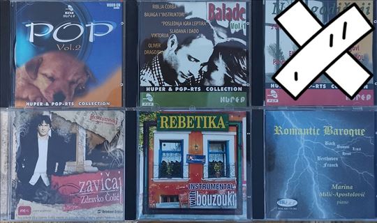 Muzika na originalnim cd