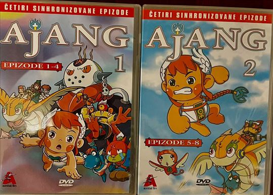 DVD crtani filmovi Ajang